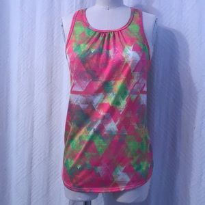 Kids Pink Running Tank